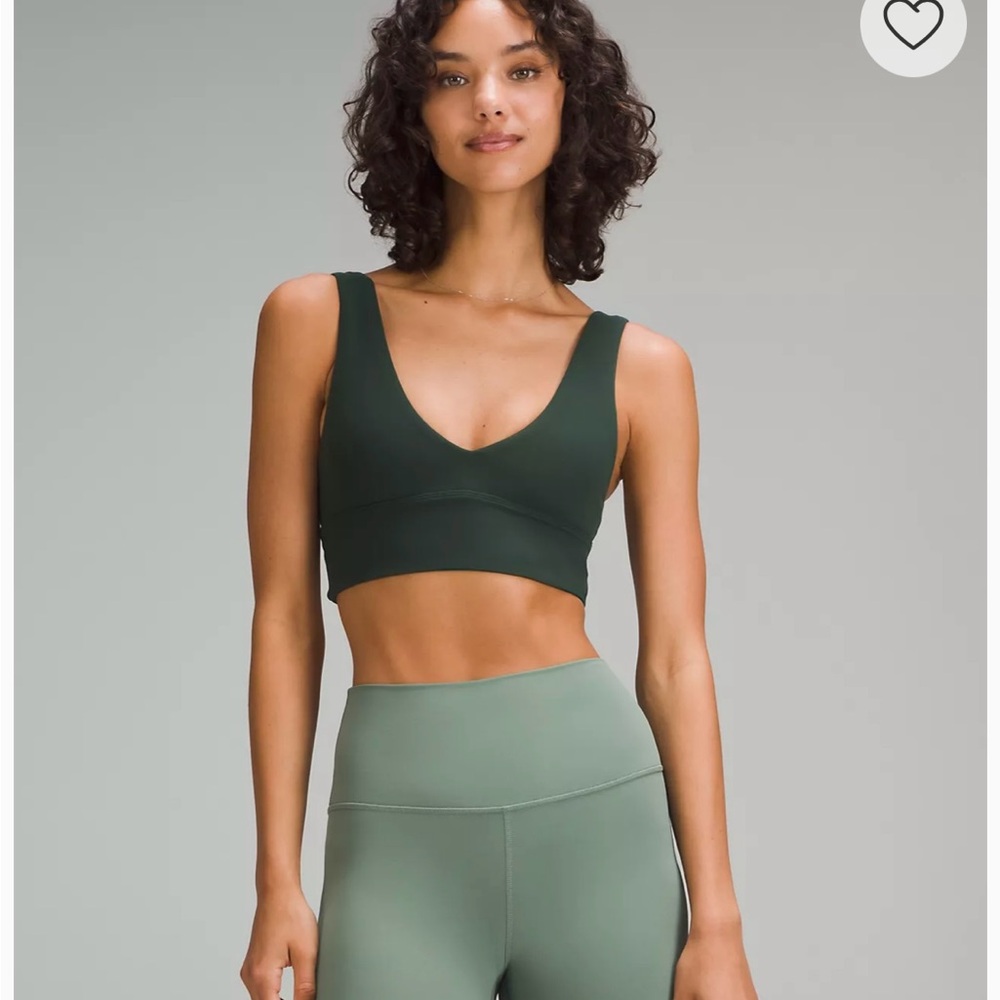 Green Sports Bra